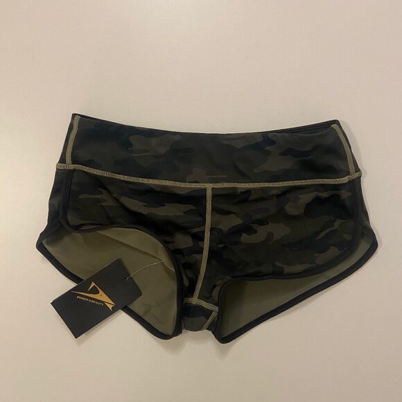 Camouflage Booty Shorts with Tag - Picture 1 of 4